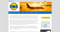 Desktop Screenshot of dma-aero.com